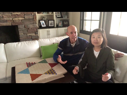 Chinese Checkers (jumping variation) with Commentary