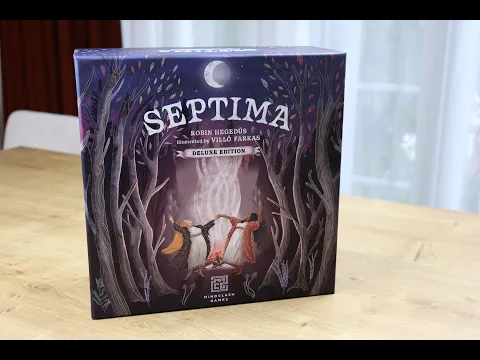Unboxing the pre-production copy of SEPTIMA
