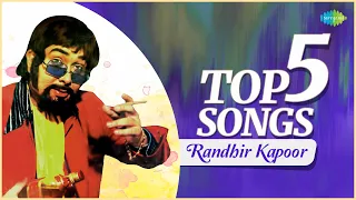 Randhir Kapoor - Top 5 Hit Songs | Best of Randhir Kapoor Playlist | Goom Hai Kisi Ke Pyar Mein |