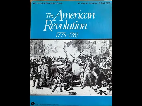 Play through of SPI "American Revolution" - Part 1