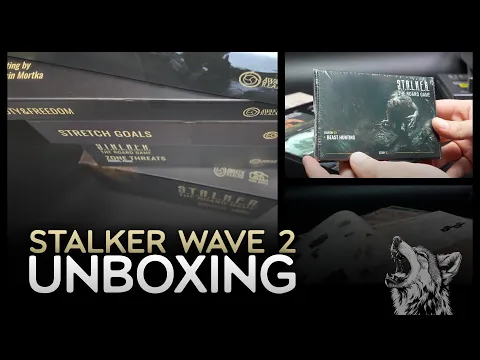 Unboxing: S.T.A.L.K.E.R. The Boardgame - Wave 2