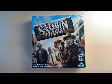 Unboxing Saloon Tycoon (Kennerspiel)