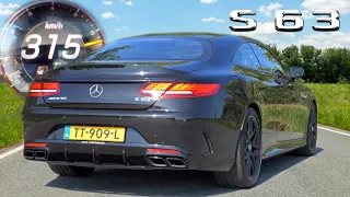 Mercedes S63 AMG Coupe // 0-100 100-200 200-300 SOUND & POV