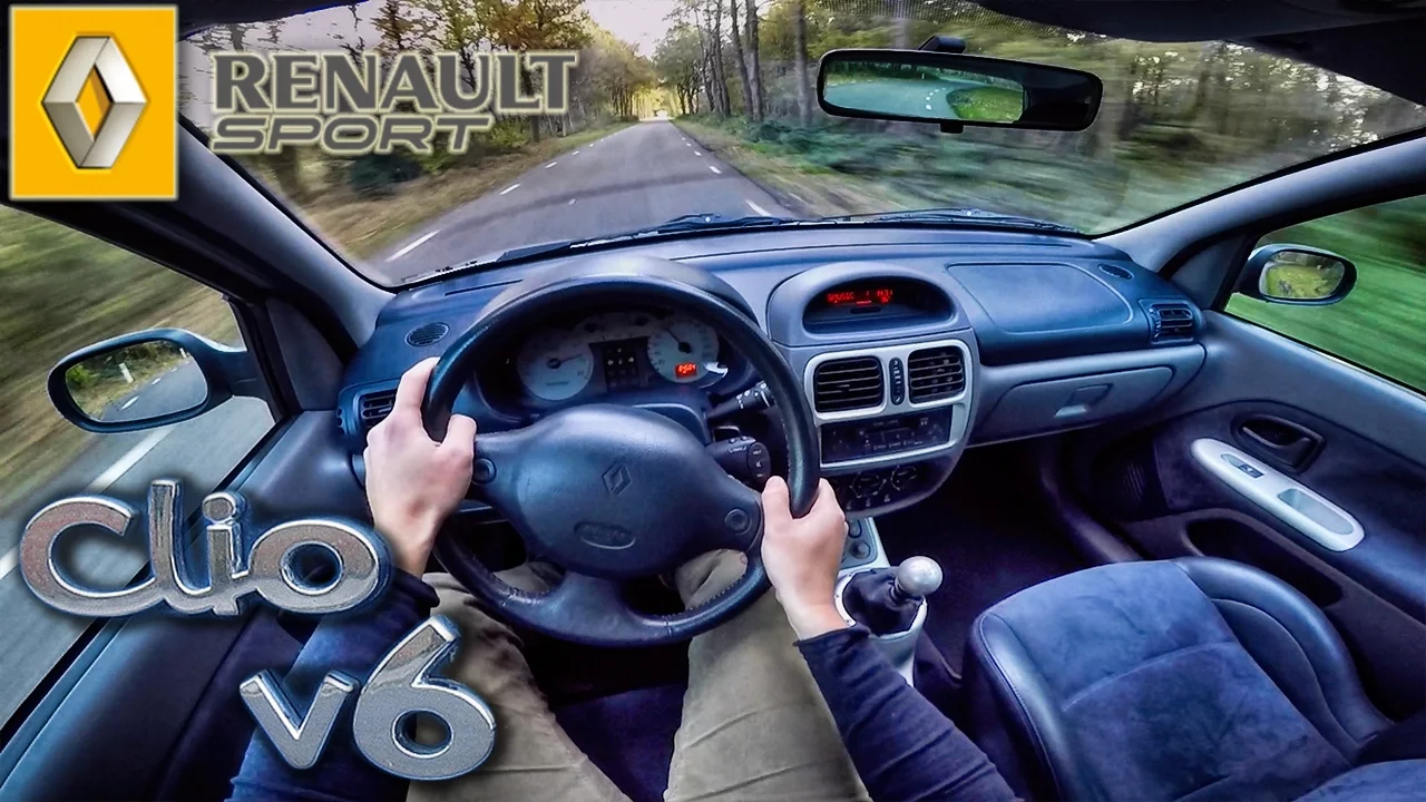 Renault Sport Clio V6 3.0 Phase 1 POV Test Drive