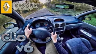 Renault Sport Clio V6 3.0 Phase 1 POV Test Drive
