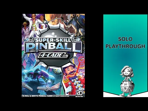 Can You Beat My Score? Super Skill Pinball: 4-Cade Solo Playthrough!