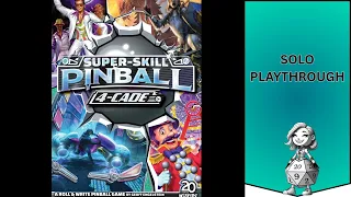 Can You Beat My Score? Super Skill Pinball: 4-Cade Solo Playthrough!