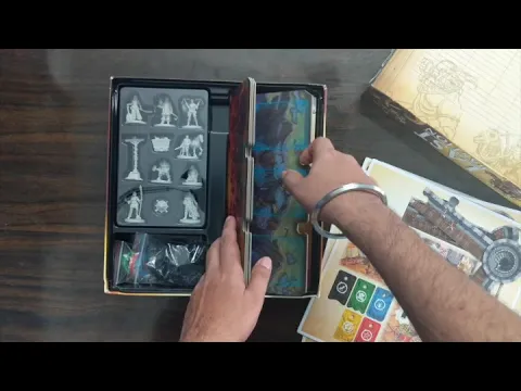 Unboxing Last Bastion (English) by Indian Meeple