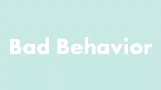 SoDrumatic - Bad Behavior (audio)
