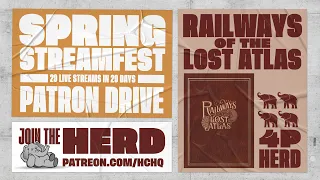 Railways of the Lost Atlast - 4p Teaching, Play-through, & Roundtable Discussion by Heavy Cardboard