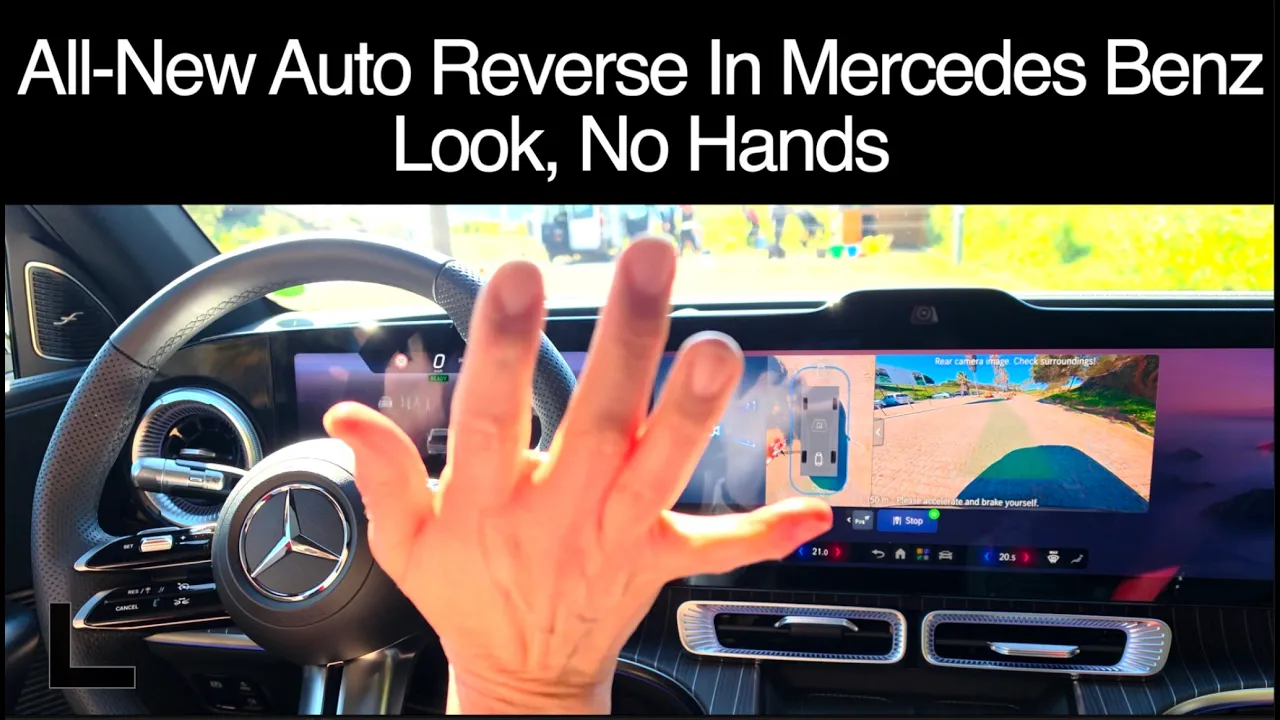 All-New 2026 Mercedes Electric GLC Auto Reversing Function!