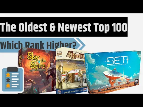 The 10 Oldest and Newest Games on the BGG Top 100
