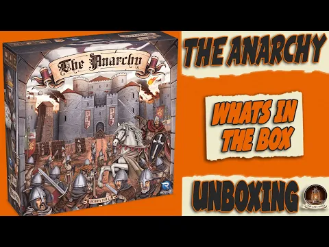 The Anarchy Board Game Unboxing | A Spiritual Successor to Hadrian's Wall?