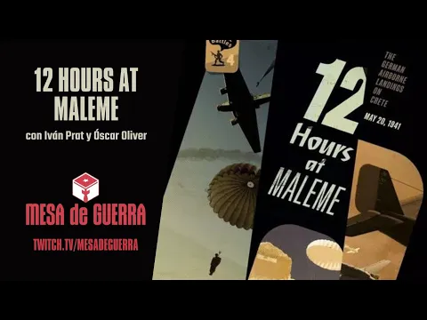 12 hours at Maleme. Charla con Ivan Prat y Oscar Oliver de Snafu