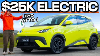 First Australian Drive of Cheapest New EV! (BYD Atto 1/Dolphin Surf 2026 Review )