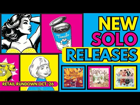 Retail Rundown Ep.10: Top Solo Board Games Available Now! (October 2026)