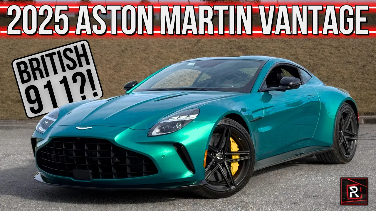 The 2025 Aston Martin Vantage Is A Britain's Porsche 911 Killer With A German Heart
