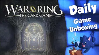 War of the Ring :The Card Game - Daily Game Unboxing