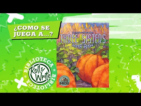 Como se Juega a Three Sister en castellano (Juego de Mesa Roll & Write )