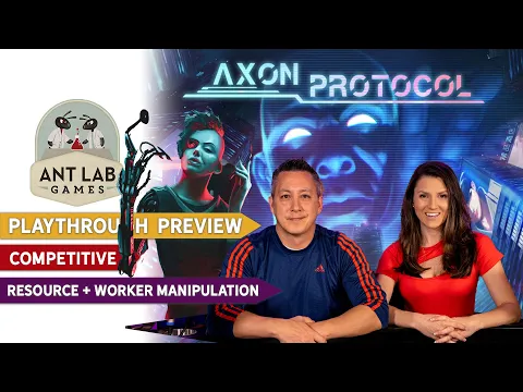 Axon Protocol Board Game Playthrough Preview