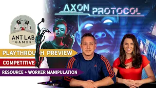 Axon Protocol Board Game Playthrough Preview
