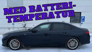 BMW i5 eDrive40 - Räckviddstest i -15 | Elbilsmagasinet