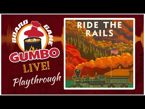 Ride The Rails (Canada map) - Teach and Playthrough (4p)
