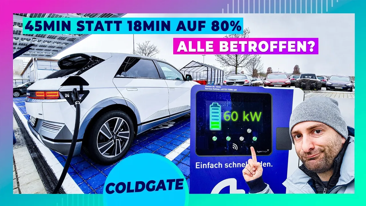 Großes Hyundai IONIQ 5 Winter-Lade-Problem: Ursache + Lösung
