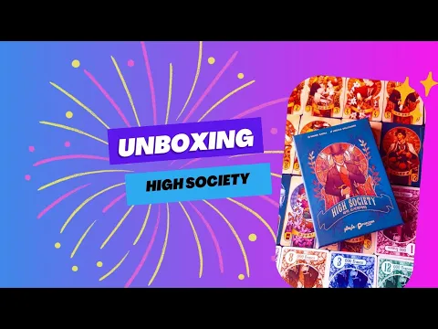 Unboxing High Society - Reiner Knizia and Playte Games