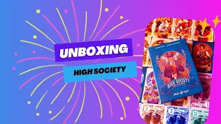 Unboxing High Society - Reiner Knizia and Playte Games