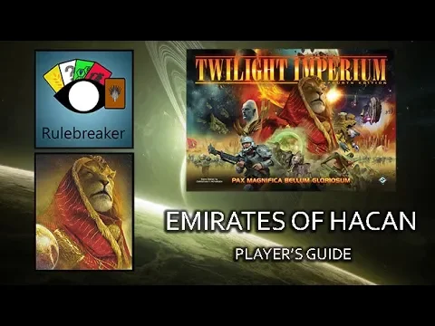 Emirates of Hacan Player's Guide - Twilight Imperium 4th Edition