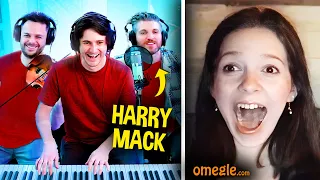 Pitch Perfect Duo and Rapper BLOW MINDS on Omegle