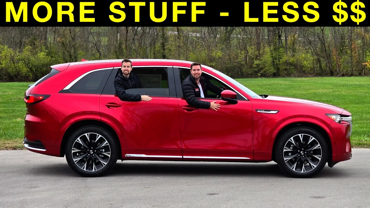 2025 Mazda CX-90 -- HUGE Price *DROP* & New Trim for This Luxurious 3-Row SUV!
