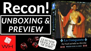 Recon! La Conquêste: The French and Indian War 1754-1763 | Solo | States of Siege | Preview