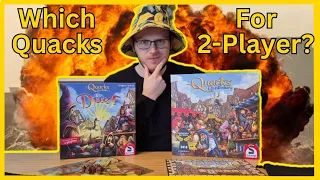 Best Quacks for 2 Players? Original Quacks of Quedlinburg vs The Duel