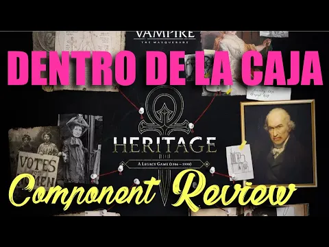 Vampire: The Masquerade Heritage | ¿Es un buen juego? ¿es muy temático?