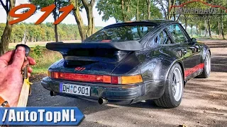 Porsche 911 1986 SPECIAL LIGHTWEIGHT PROJECT Elmerhaus REVIEW POV Test Drive by AutoTopNL