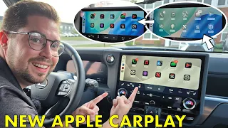 NEW Apple CarPlay iOS 26 UPDATE Hands-On! (Liquid Glass & MORE)