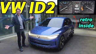 VW ID Polo (ID2) with interior - the next small electric Volkswagen!