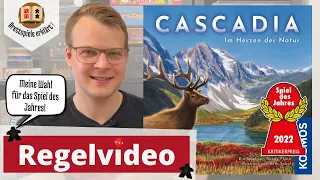 Cascadia sofort lernen [Regelerklärung - Aufbau - Anleitung]