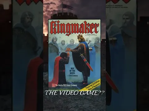 KINGMAKER Had A Video Game Version??