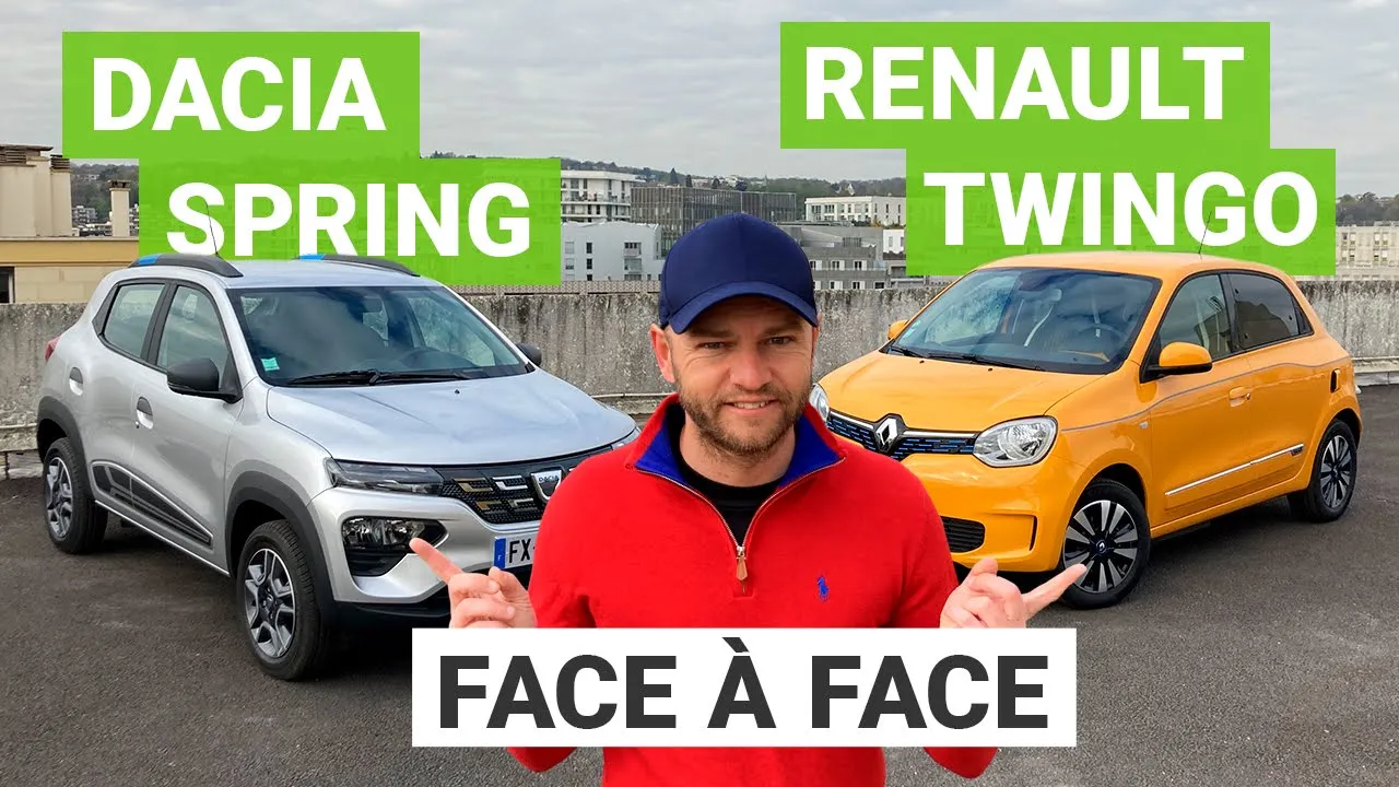 Dacia Spring vs. Renault Twingo ZE : les 4000€ d'écart font-ils la différence ?