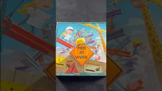 Men at Work Board Game in 60 Seconds | Balance, Build, and Don't Break! #boardgames #dexteritygames