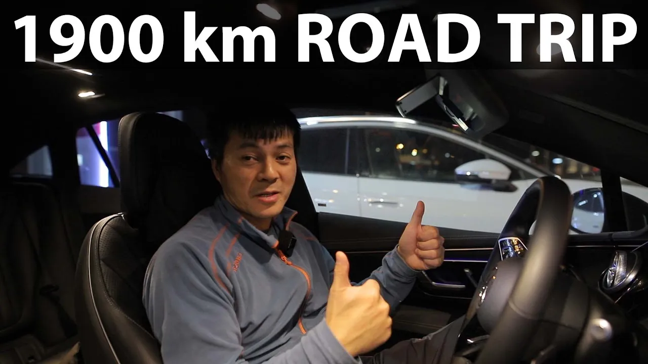 Mercedes EQS 580 4Matic road trip to Mo i Rana part 2