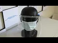 Face Shield x1 - Grey [EN166] [Reusable] [Replaceable Visor] video