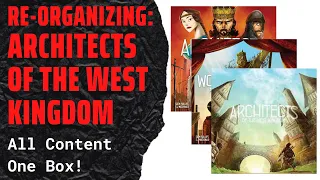 Re-Organizing Architects of the West Kingdom (All Content, Fully Sleeved, No Lid Lift) SideGame LLC