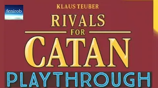 Rivals For Catan Board Game | Basic Set | Playthrough