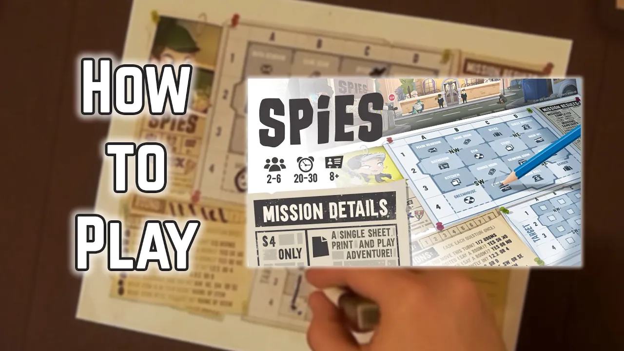 How to Play Spies! (B&B Live Teach)