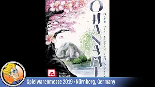 Ohanami — game overview at Spielwarenmesse 2019