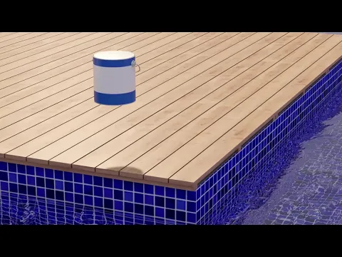 Régua para Deck Madeira Pinus Autoclavado 250x9,5cm Madvei